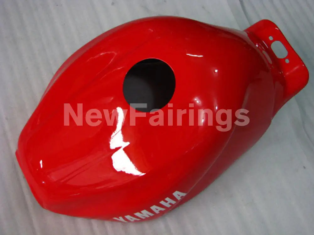 Red and Black White Factory Style - YZF600R Thundercat 96-07 Fairing Kit