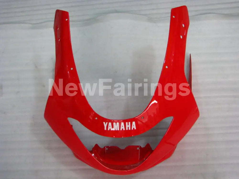 Red and Black White Factory Style - YZF600R Thundercat 96-07 Fairing Kit