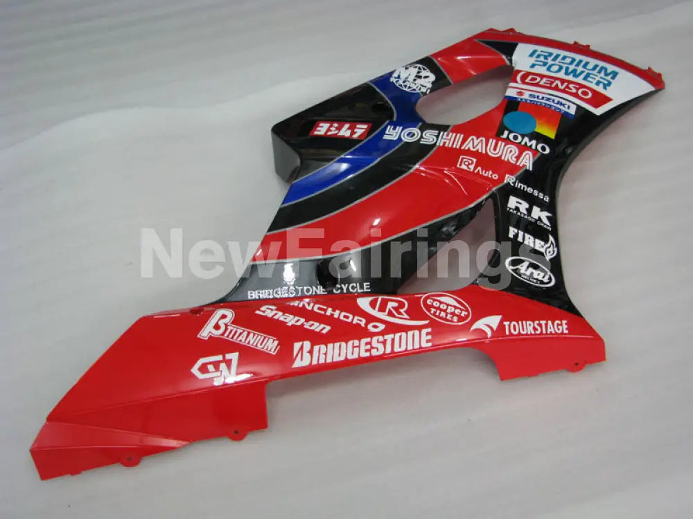 Red and Black Yoshimura - GSX-R1000 03-04 Fairing Kit