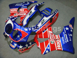 Red and Blue Castrol - CBR 900 RR 92-93 Fairing Kit