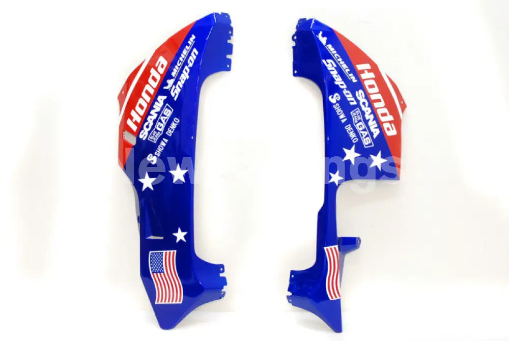 Red and Blue Castrol - CBR600RR 03-04 Fairing Kit