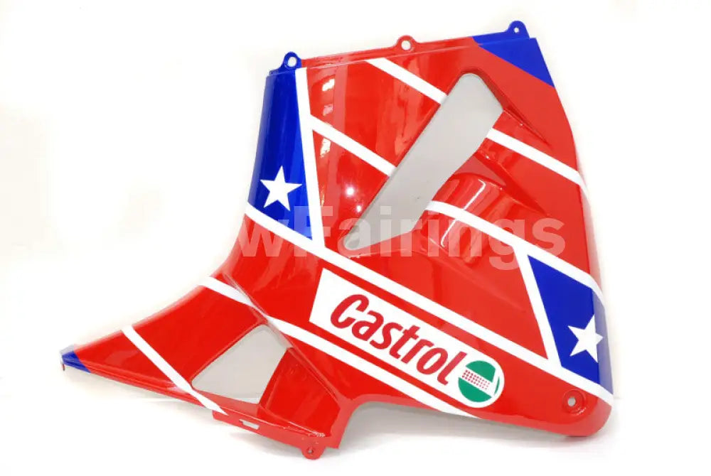 Red and Blue Castrol - CBR600RR 03-04 Fairing Kit