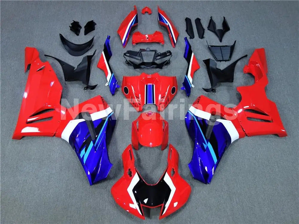Red and Blue Factory Style - CBR1000RR-R 20-24 Fairing Kit
