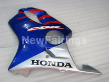 Cargar imagen en el visor de la galería, Red and Blue Silver Factory Style - CBR600 F4i 01-03 Fairing Kit