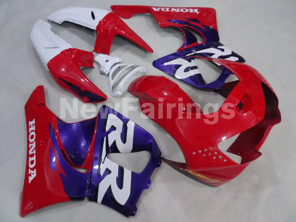 Red and Blue White Factory Style - CBR 919 RR 98-99 Fairing Kit