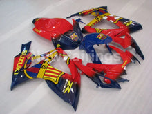 Cargar imagen en el visor de la galería, Red and Blue Yellow FCB - GSX-R600 06-07 Fairing Kit