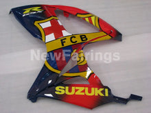 Cargar imagen en el visor de la galería, Red and Blue Yellow FCB - GSX-R600 06-07 Fairing Kit