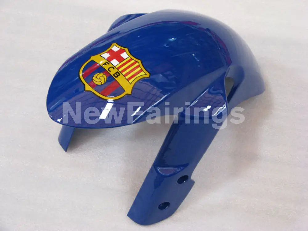 Red and Blue Yellow FCB - GSX-R600 06-07 Fairing Kit