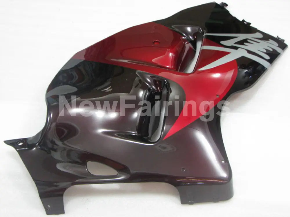 Red and Brown Factory Style - GSX1300R Hayabusa 99-07 Fairing Kit