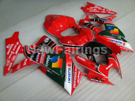 Red and Green Black Yoshimura - GSX-R1000 07-08 Fairing Kit