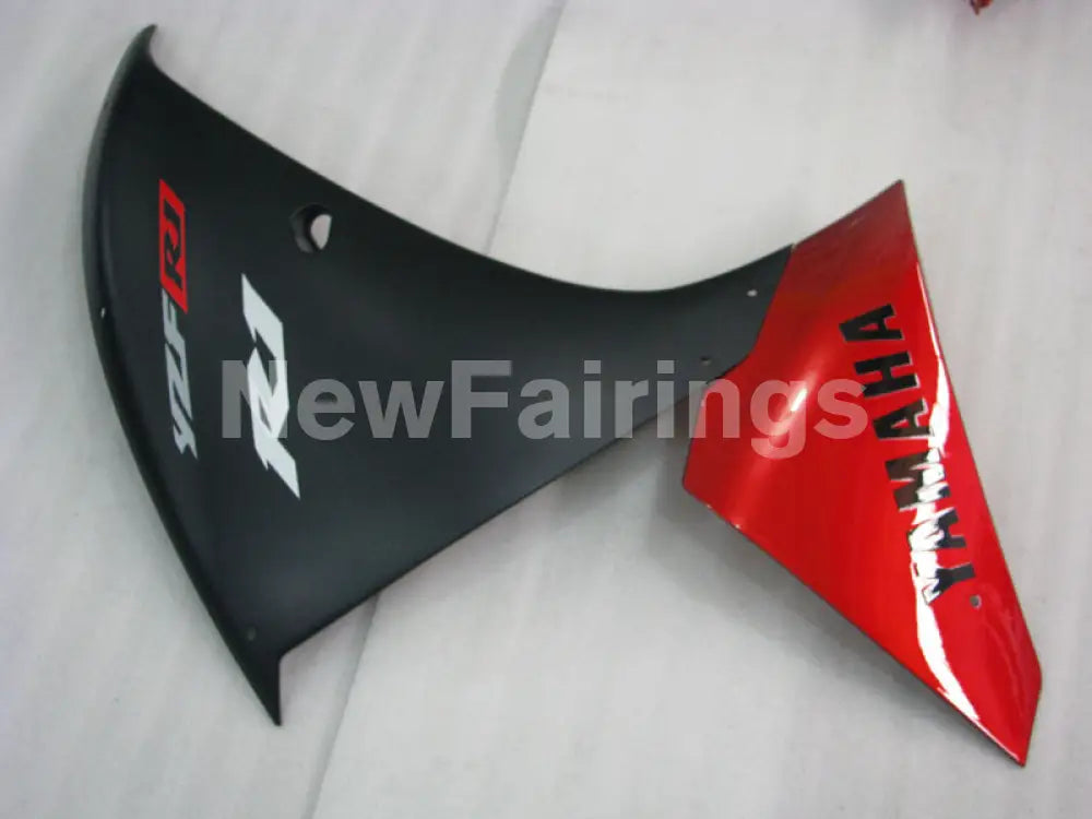 Red and Matte Black Factory Style - YZF-R1 12-14 Fairing Kit