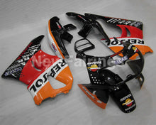 Cargar imagen en el visor de la galería, Red and Orange Black Repsol - CBR 900 RR 94-95 Fairing Kit