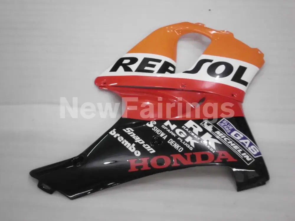 Red and Orange Black Repsol - CBR 919 RR 98-99 Fairing Kit