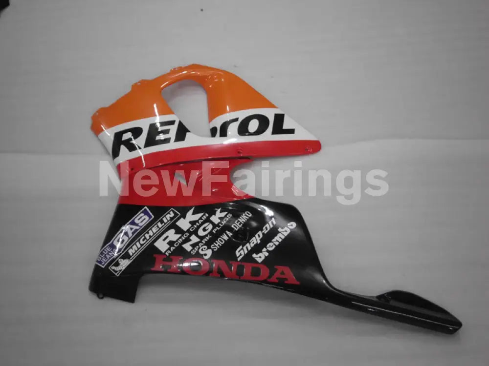 Red and Orange Black Repsol - CBR 919 RR 98-99 Fairing Kit