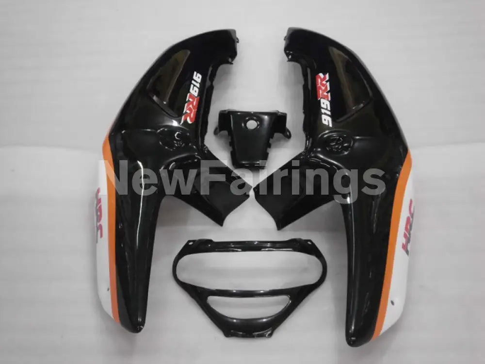 Red and Orange Black Repsol - CBR 919 RR 98-99 Fairing Kit