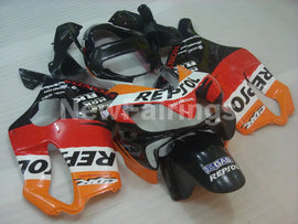 Red and Orange Black Repsol- CBR600 F4i 01-03 Fairing Kit