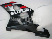 Cargar imagen en el visor de la galería, Red and Silver Black Factory Style - GSX-R600 04-05 Fairing Kit