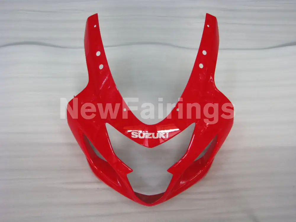 Red and Silver Black Factory Style - GSX-R750 04-05 Fairing Kit