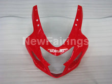Cargar imagen en el visor de la galería, Red and Silver Black Factory Style - GSX-R750 04-05 Fairing Kit