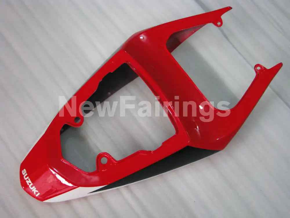 Red and Silver Black Factory Style - GSX-R750 04-05 Fairing Kit