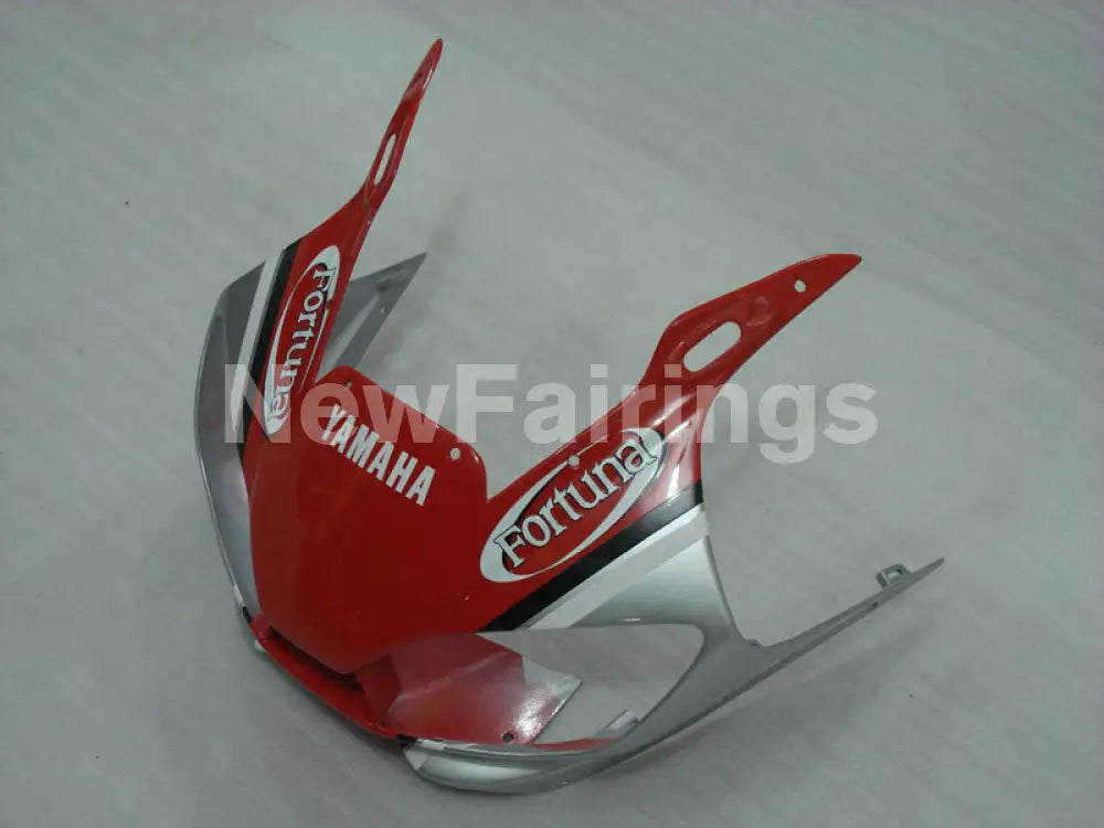Red and Silver Fortuna - YZF-R6 98-02 Fairing Kit