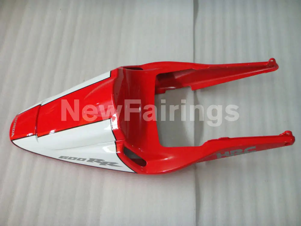 Red and White Black Factory Style - CBR600RR 03-04 Fairing Kit