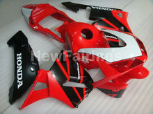 Cargar imagen en el visor de la galería, Red and White Black Factory Style - CBR600RR 03-04 Fairing Kit