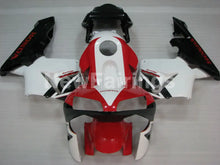 Cargar imagen en el visor de la galería, Red and White Black Factory Style - CBR600RR 03-04 Fairing Kit