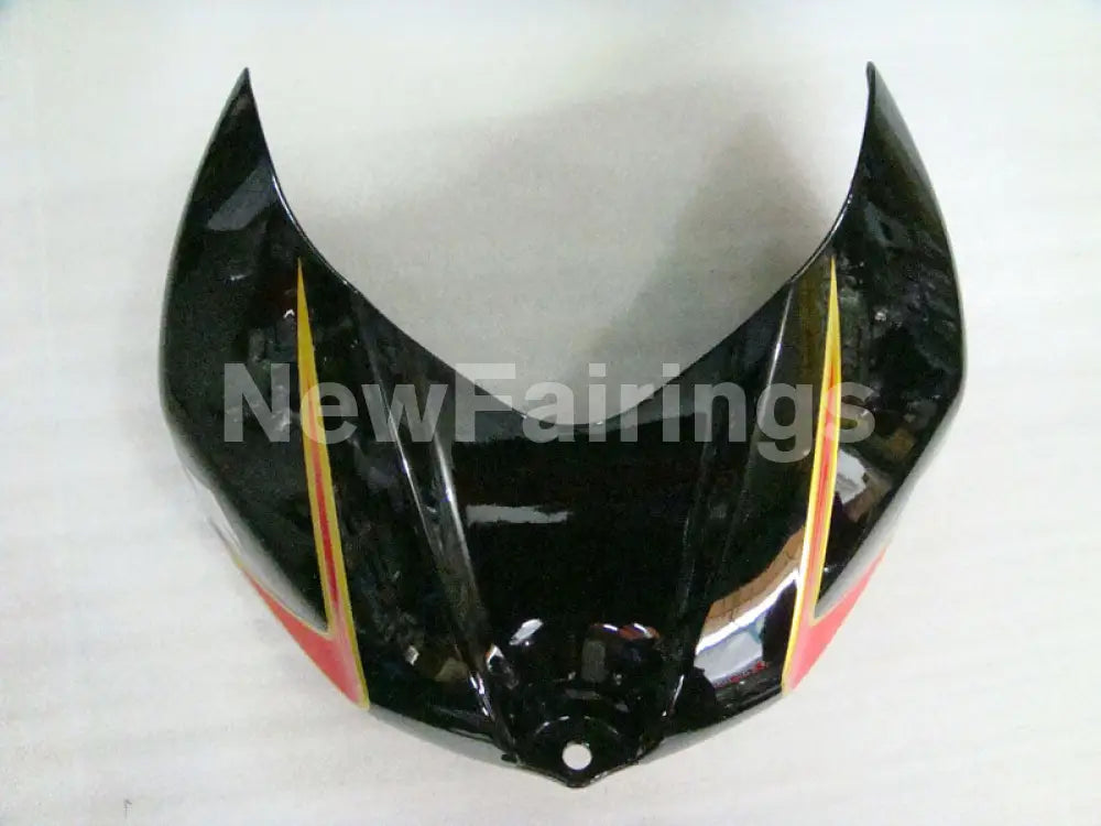 Red and White Black Factory Style - GSX-R1000 07-08 Fairing Kit
