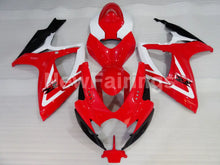Cargar imagen en el visor de la galería, Red and White Black Factory Style - GSX-R600 06-07 Fairing Kit