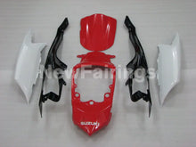 Cargar imagen en el visor de la galería, Red and White Black Factory Style - GSX-R600 08-10 Fairing Kit