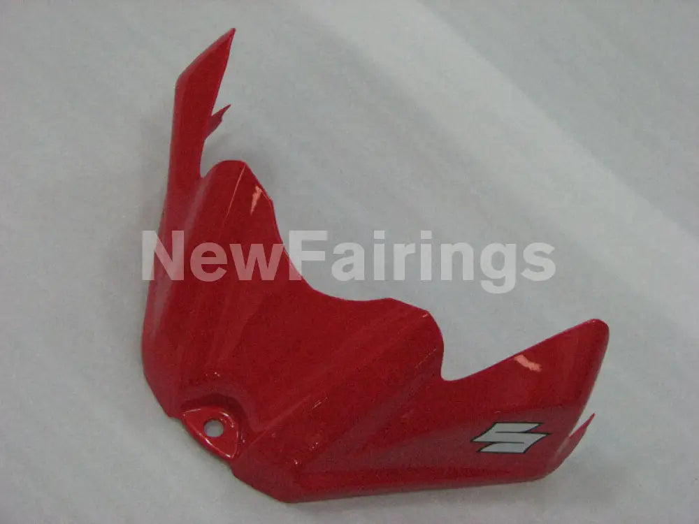 Red and White Black Factory Style - GSX-R600 08-10 Fairing Kit