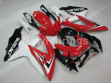 Cargar imagen en el visor de la galería, Red and White Black Factory Style - GSX-R750 08-10 Fairing Kit
