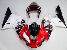 Cargar imagen en el visor de la galería, Red and White Black Factory Style - YZF-R1 00-01 Fairing Kit