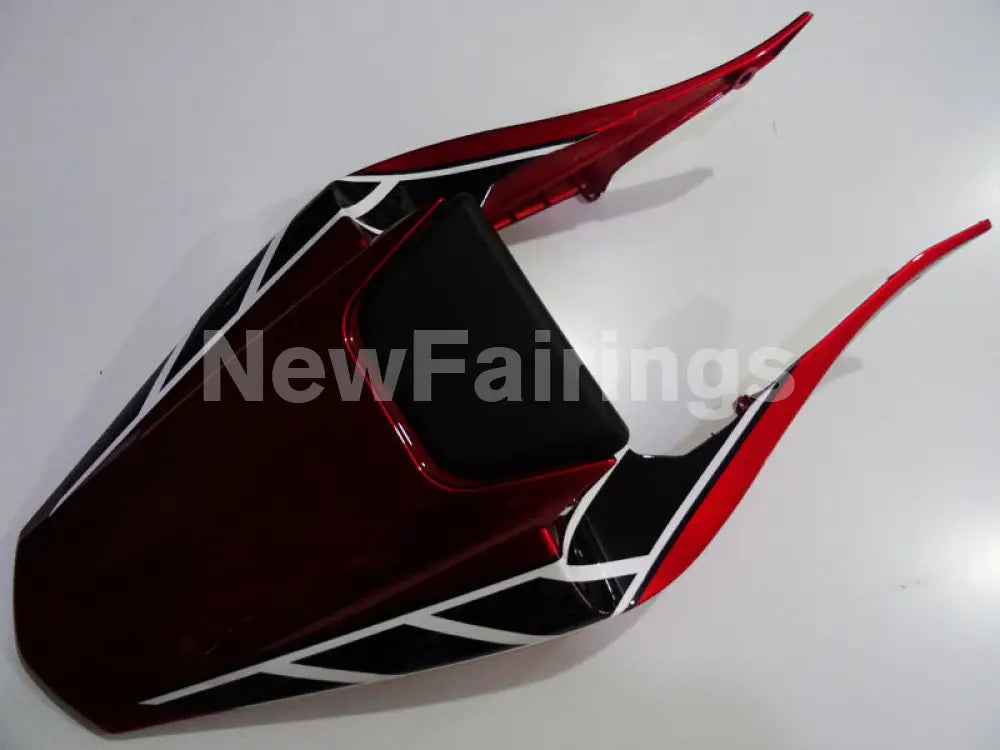 Red and White Black Factory Style - YZF-R1 00-01 Fairing Kit