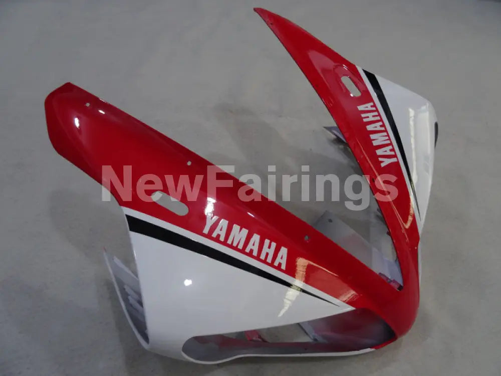 Red and White Black Factory Style - YZF-R1 02-03 Fairing Kit
