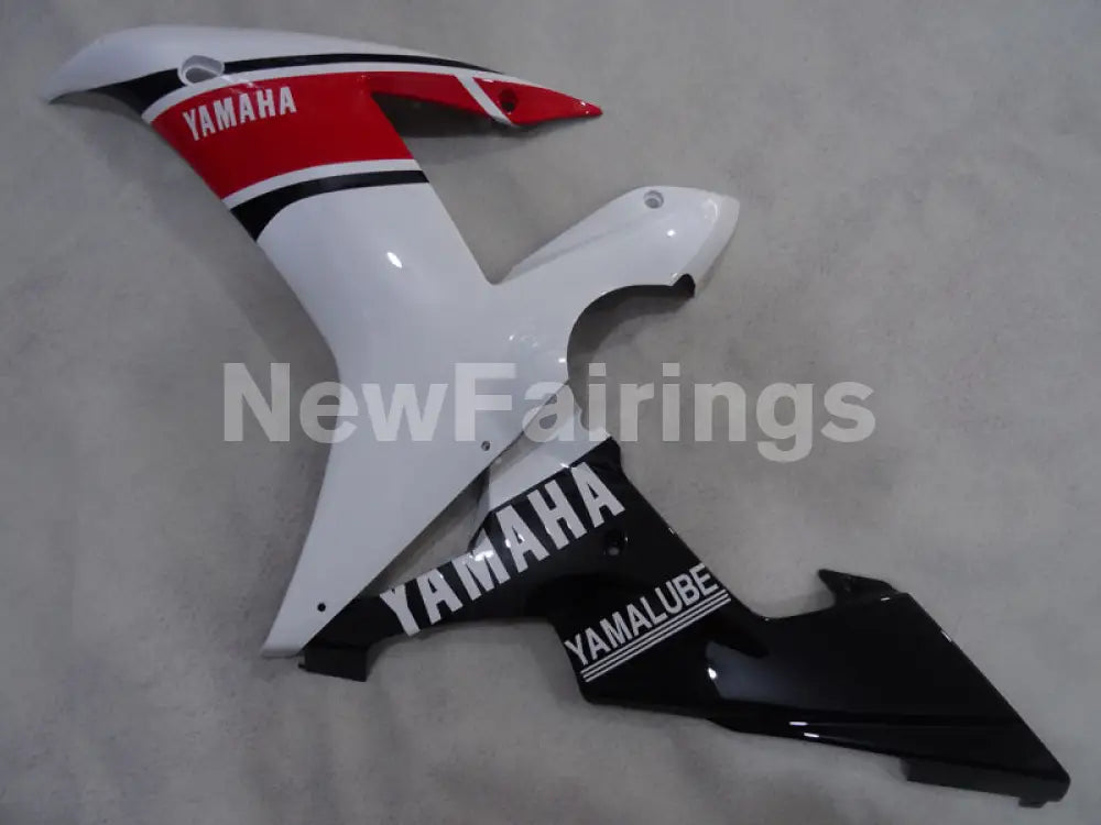 Red and White Black Factory Style - YZF-R1 02-03 Fairing Kit