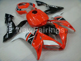 Red and White Black Factory Style - YZF-R1 04-06 Fairing Kit