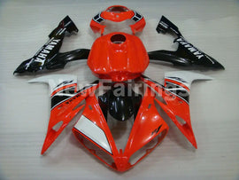 Red and White Black Factory Style - YZF-R1 04-06 Fairing Kit