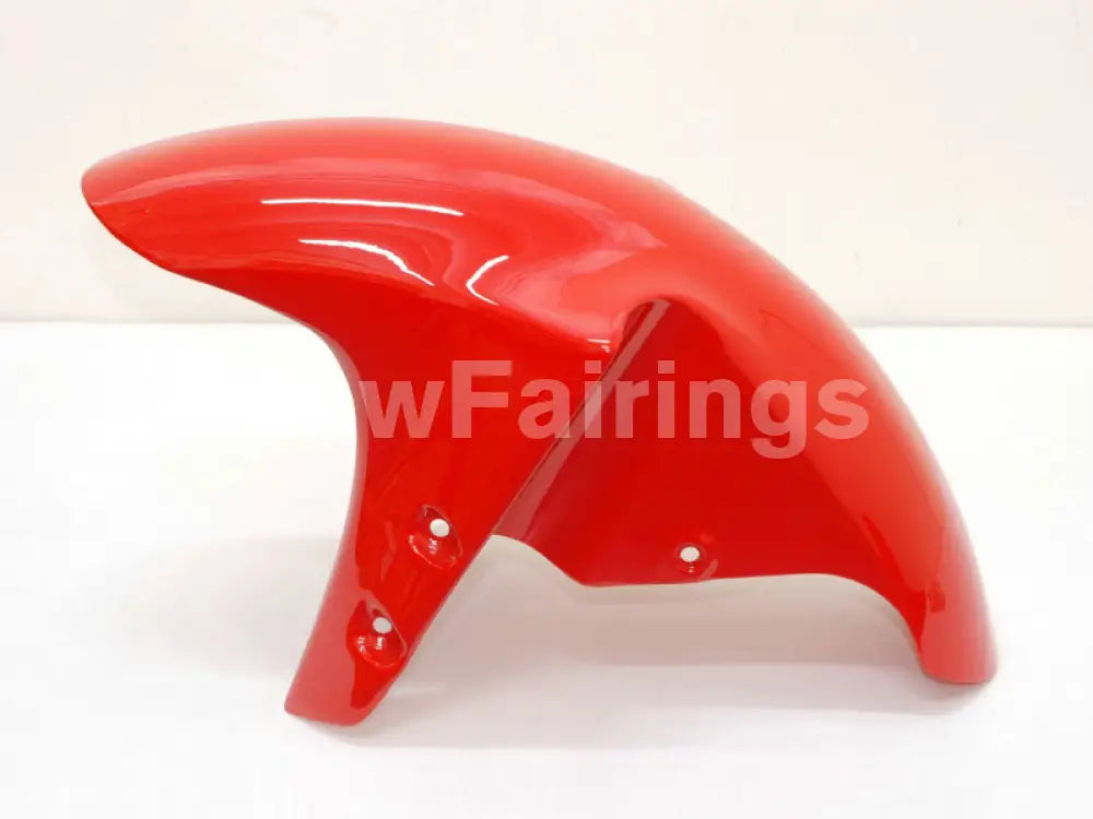 Red and White Black Factory Style - YZF-R1 98-99 Fairing Kit
