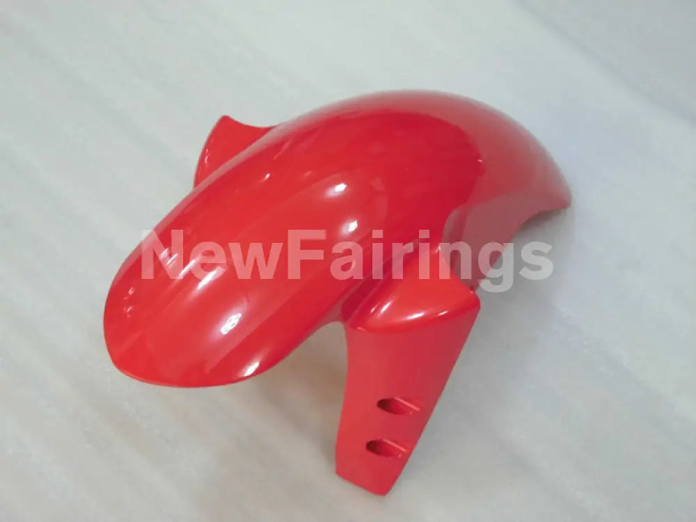 Red and White Black Factory Style - YZF-R6 05 Fairing Kit