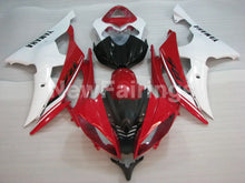 Cargar imagen en el visor de la galería, Red and White Black Factory Style - YZF-R6 08-16 Fairing Kit