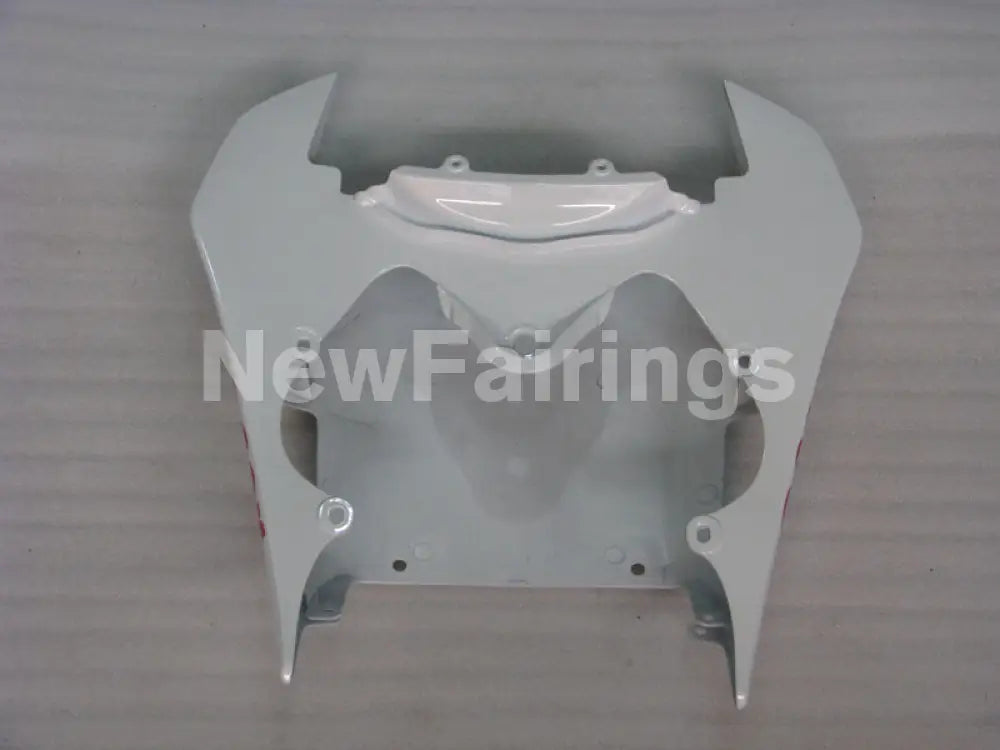 Red and White Black FIAT - YZF-R6 08-16 Fairing Kit