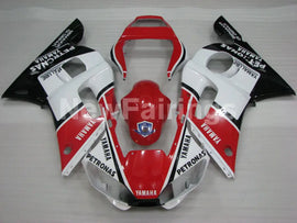 Red and White Black PETRONAS - YZF-R6 98-02 Fairing Kit