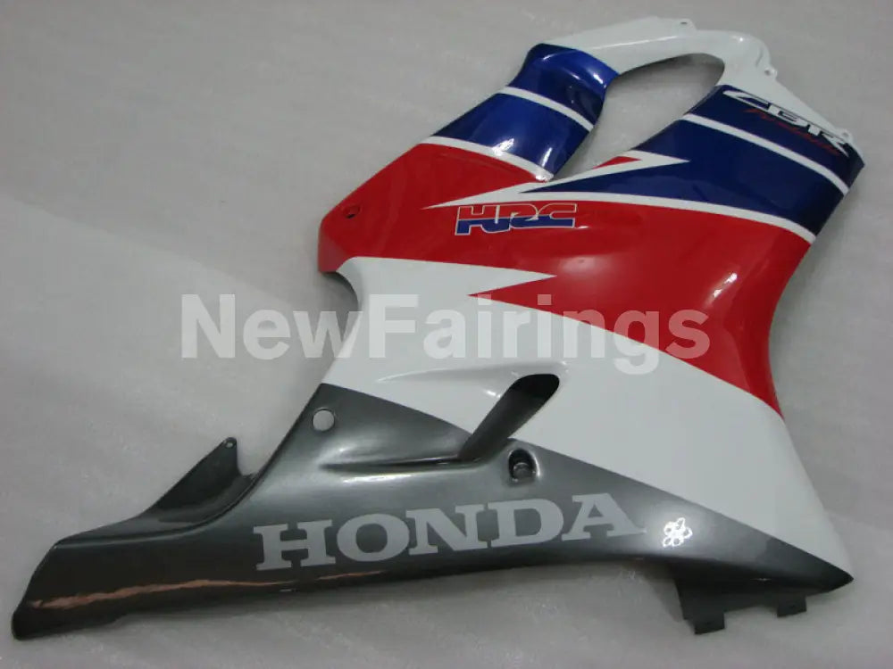 Red and White Blue Factory Style - CBR600 F4i 01-03 Fairing Kit