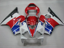Cargar imagen en el visor de la galería, Red and White Blue Factory Style - CBR600 F4i 01-03 Fairing Kit