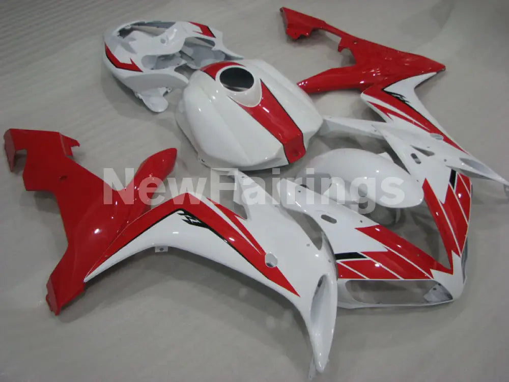 Red and White Factory Style - YZF-R1 04-06 Fairing Kit