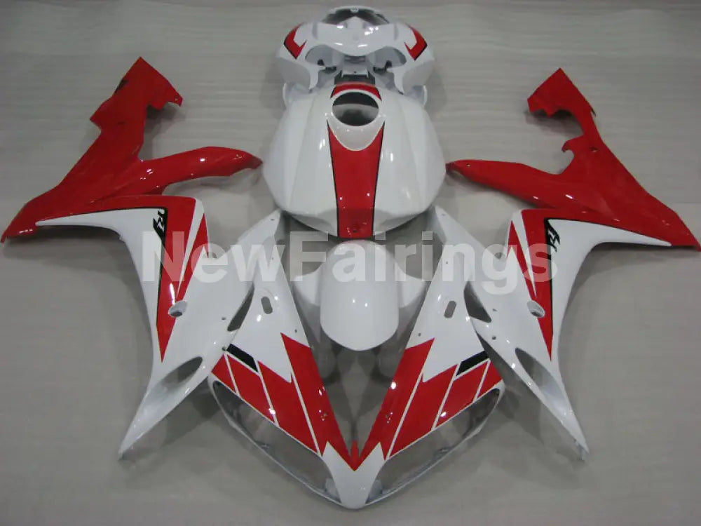 Red and White Factory Style - YZF-R1 04-06 Fairing Kit