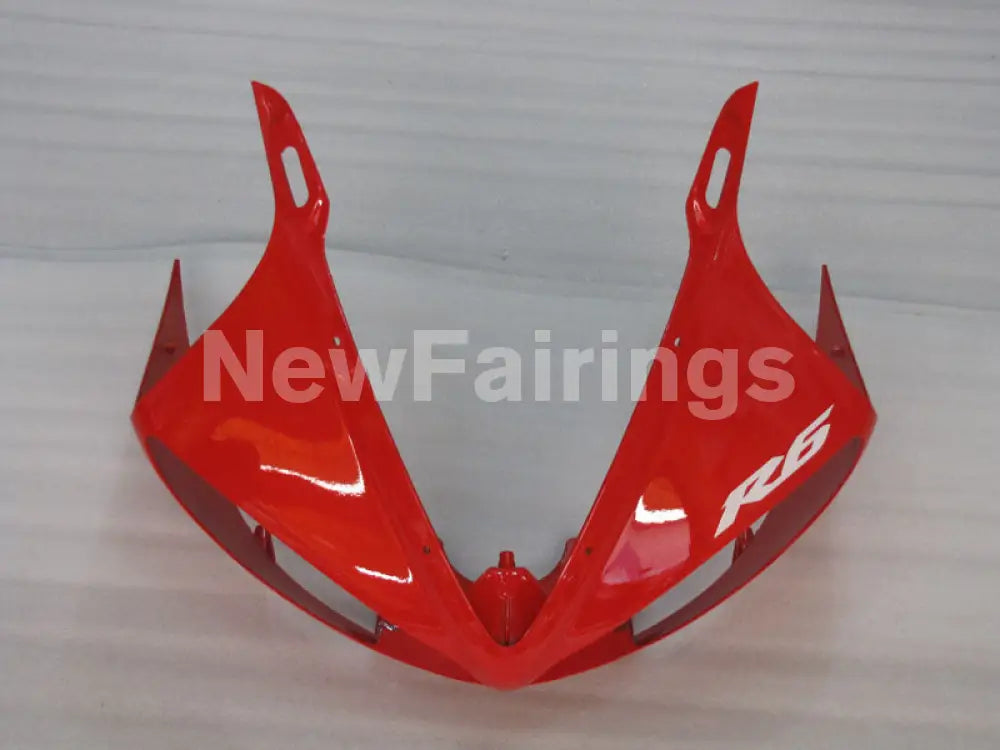 Red and White Factory Style - YZF-R6 05 Fairing Kit