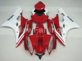 Red and White Factory Style - YZF-R6 06-07 Fairing Kit